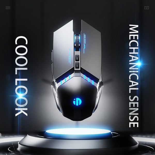

mice wired gaming mouse 4800dpi e-sports game metal manipulator optical sensor 6 independently buttons lappc