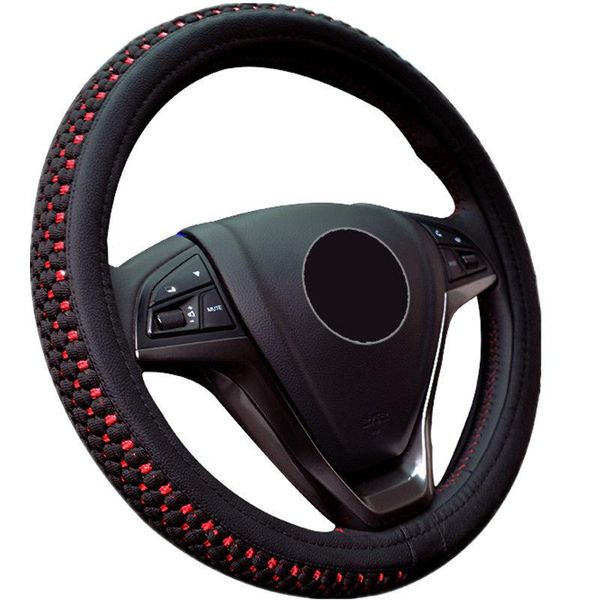 

steering wheel covers [hand knitting feels good]ice silk automobile cover handle four seasons general wear-resistant