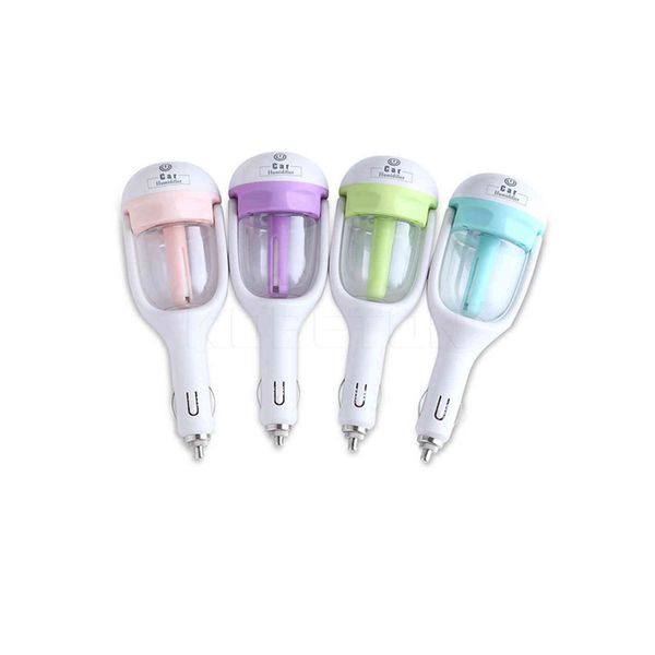 

1pcs 12v car steam purifier air humidifier aroma aromatherapy essential oil diffuser mist maker fogger 168*56mm