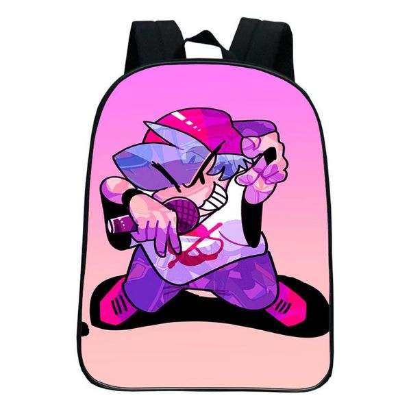 

school bags game friday night funkin backpack children bag boy girl women travel rucksack back to bookbag casual knapsack