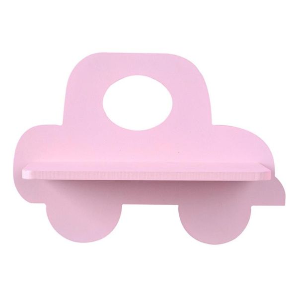 Outra decoração de casa decoração de madeira prateleira de parede de armazenamento de carros organizador pendurado decorações Diy Baby Kids Bedroom Decoração múltipla de função