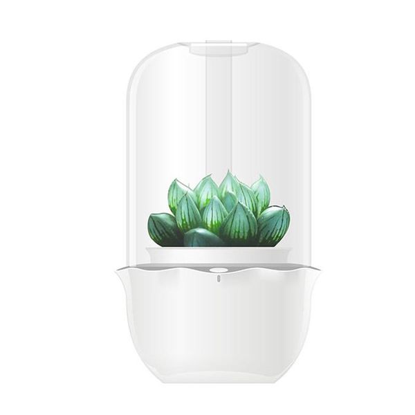 

planters & pots intelligent plant&flowerpot,timed illumination potted flowerpot with wifi control,creative indoor deskdecorative