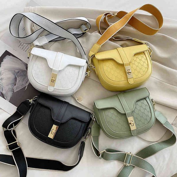 

bag women's new single shoulder versatile fashion style saddle purses sale