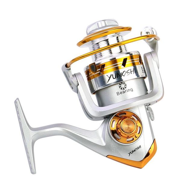 

baitcasting reels 2021 saltwater fishing reel metal coil carp spinning pesca accessories 1000 - 7000