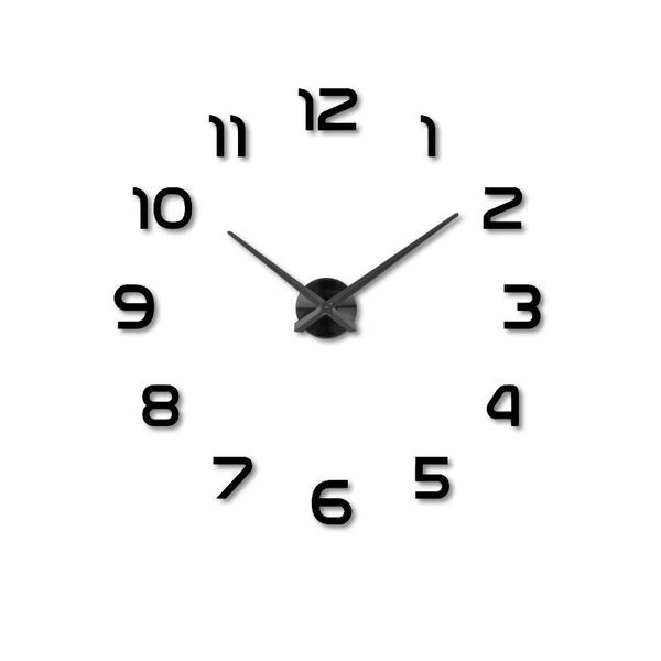 

wall clocks diy large clock modern design minimalist creative silent living room nordic reloj pared decoration dl60wc