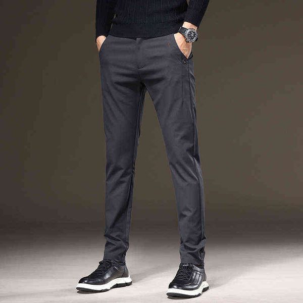 

jeans black autumn 2021 korean slim casual long trend versatile men's pants, Blue