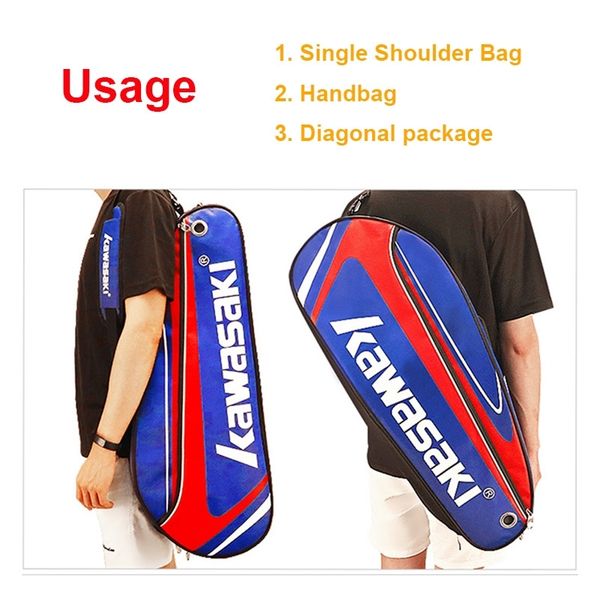 

badminton racket bag waterproof single shoulder squash racquet team sports s can hold 3 rackets with shoes men
