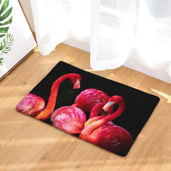 

black gray pink flamingo living room rugs children bedroom mats animal mat for home decoration carpets