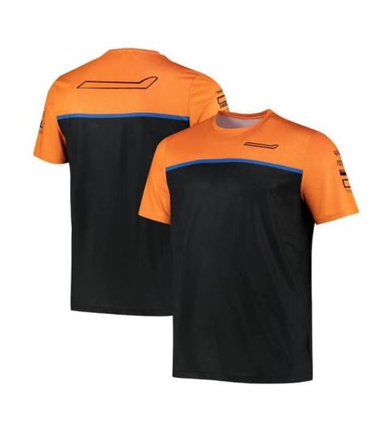 

f1 racing t-shirt 2021 polyester quick-drying team short-sleeved jersey with the same style customization