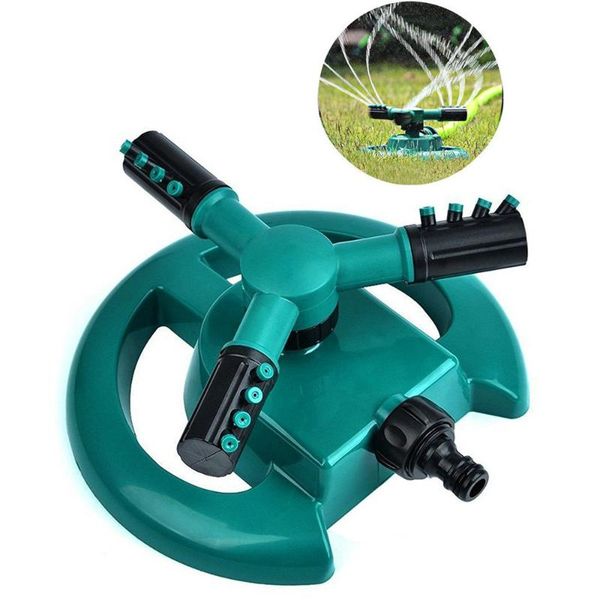 

trident rotary sprinkler for lawn and garden can rotate 360 degrees watering equipments