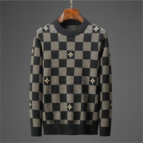 

21ss warm winter mens womens designers sweaters brands man s clothes luxurys white clothing knitted low neck men champ hoodiesasian code -3, White;black