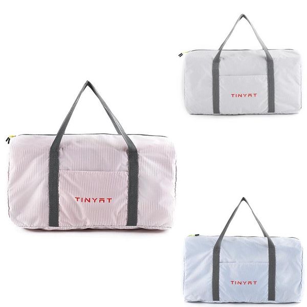 

women travel bag waterproof weekender bags oxford cloth luggages handbag shoulder dry and wet duffel