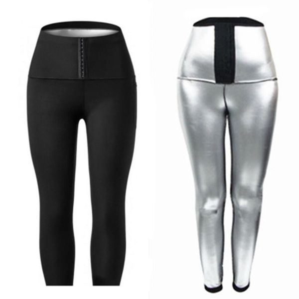 

women's shapers women sauna pants sweating body shaper fat burning control panties weight loss waist trainers slim shapewear black unde, Black;white