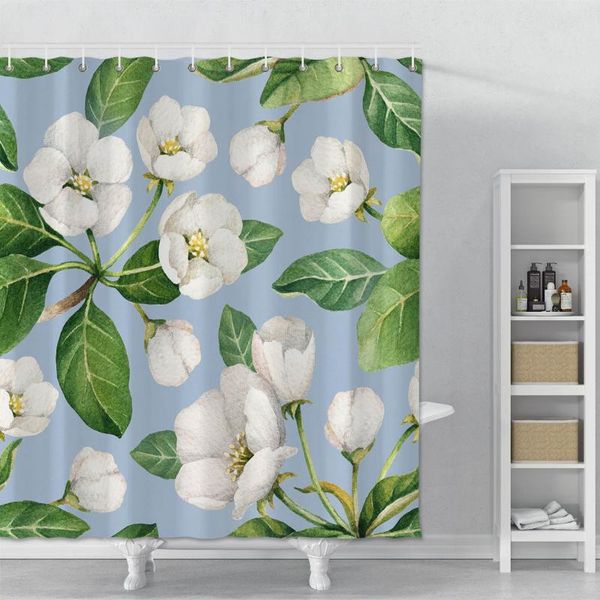 

shower curtains colorful flowers waterproof bathroom mildew proof with hooks home bath for