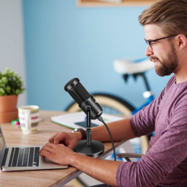 

microphone usb professional notebook live recording game can rotate 180 degrees, suitable for computer