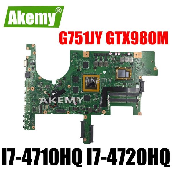

motherboard for asus g751 g751j g751jy g751jt lapmainboard -4710hq -4720hq gtx980m 4gb tablet pc motherboards