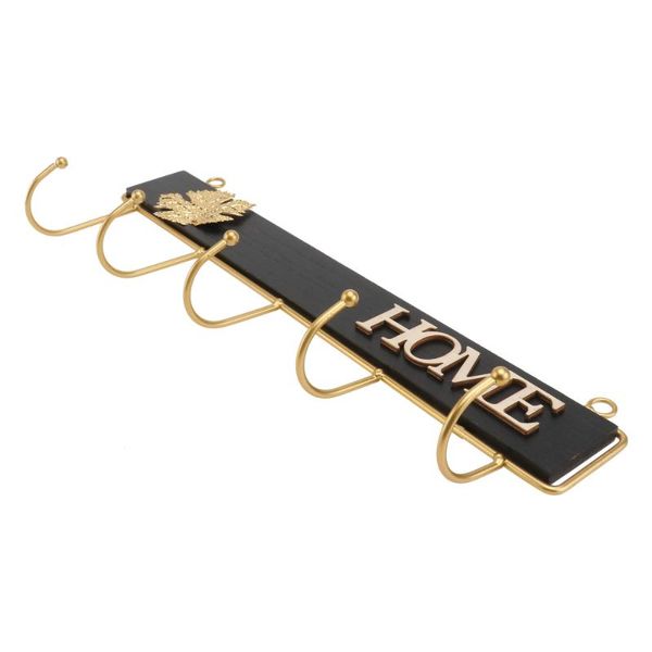 

1pc creative wall mounted bathroom hook hanging storage (golden) hooks & rails