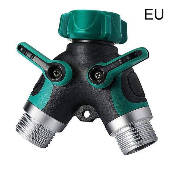 

way heavy duty garden tap y hose splitter connector distributor us/eu standard watering equipments