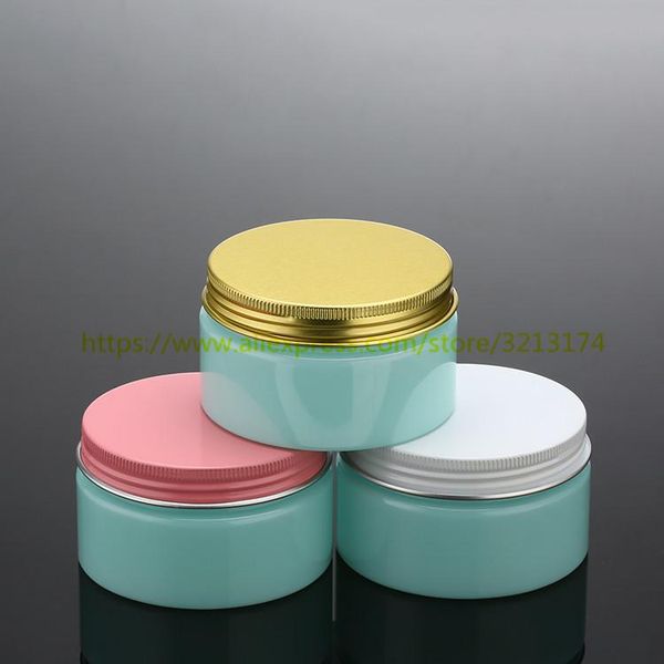 

storage bottles & jars 100ml nattier blue cream jar cosmetic packaging 100g pet plastic container. for hair membrane or food