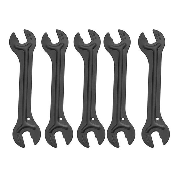 

tools 5 pcs bicycle cone spanner hub wrench carbon steel axle 13/14/15/16mm open end pedal repair tool