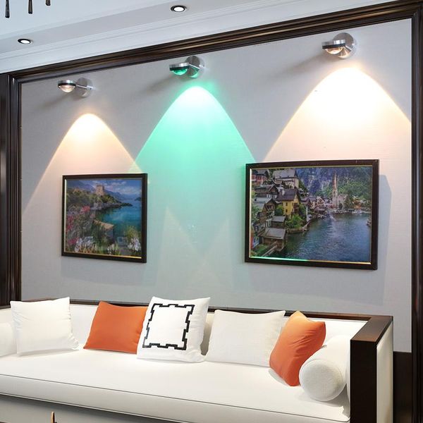 

led wall lamp creative european-style living room bedroom corridor bedside staircase crystal background