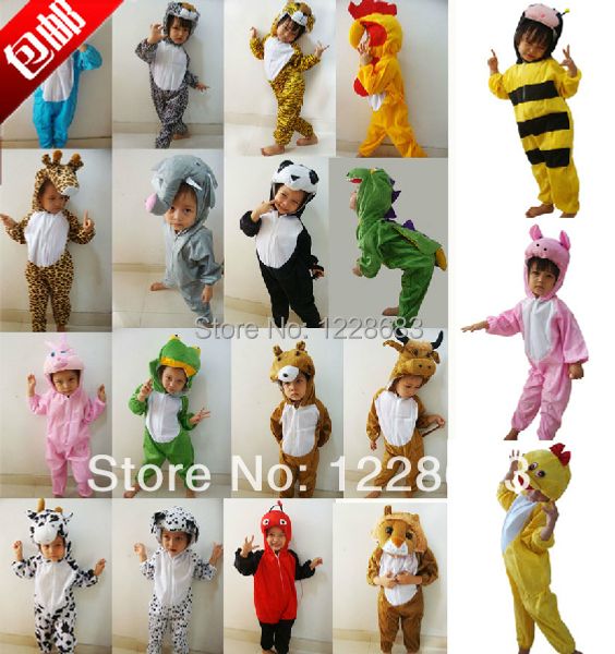 

anime costumes new arrival 24 styles children kids animal suit cosplay costume fantasias para vestido de festa infantil, Black