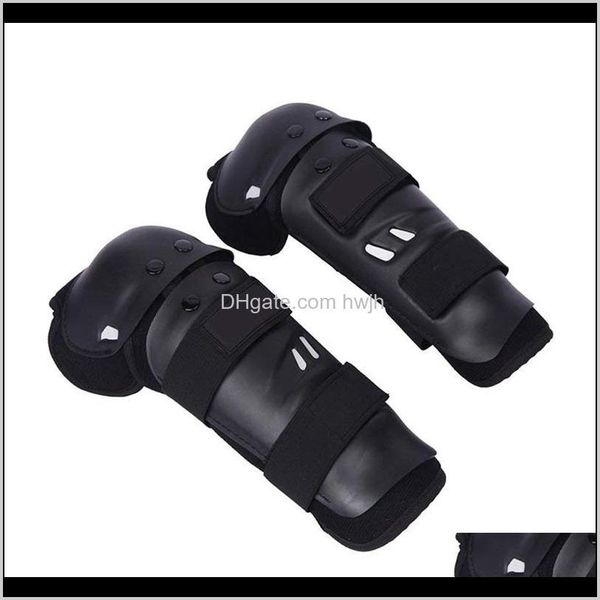 

elbow 1 pair motorcycle pad motor racing knee protector pads cap guard braces 4dm1z zwba8, Black;gray