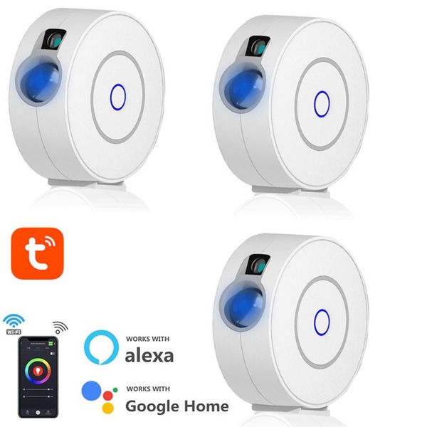 

smart home control tuya wifi led starry sky projector night light star galaxy lamp app work with alexa and google