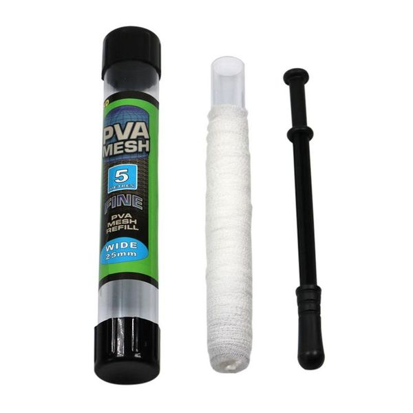 

fishing accessories network net soluble narrow refill stocking bait bag pva water dissolving multifilament mesh feeder