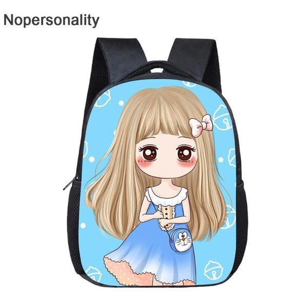 

backpack nopersonality baby cute princess girl print school backbag kindergaten girls preppy style lightweight child bagpack