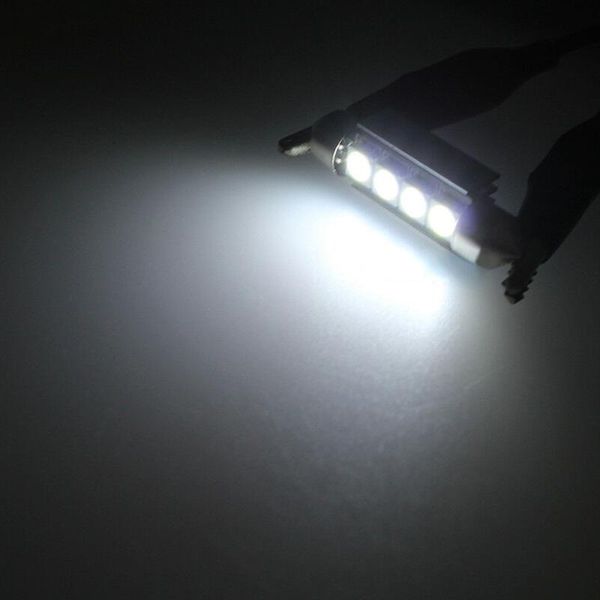 

emergency lights interior led bulbs 4-section smd dome for kenworth t660 t600 t2000 12mm x 41mm