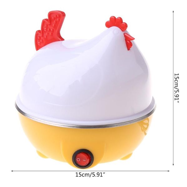 

egg boilers 7 capacity electric cooker for hard boiled eggs multi-function cartoon hen boiler with auto shut off h05f