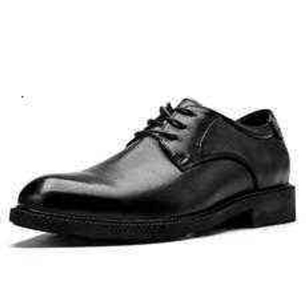 

tangzuo 8910h high leather shoes batch , large size top, Black