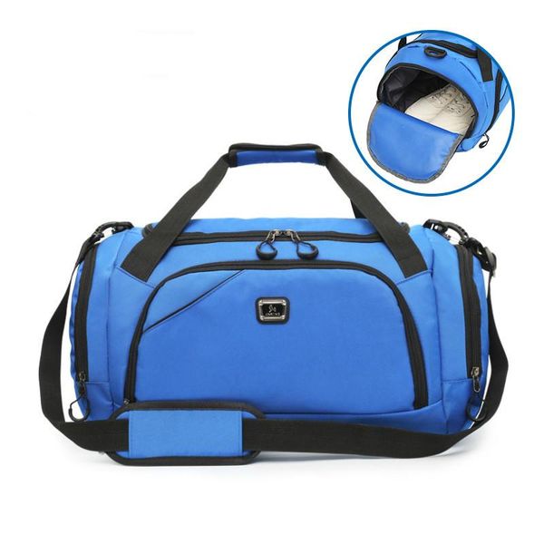 

outdoor bags 2021 men's waterproof sports gym bag leisure yoga fitness shoulder women travel handbag training portable duffle