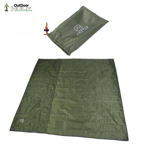 Cuscinetti da esterno HULKBa Materasso da spiaggia Impermeabile Picnic Pieghevole Materasso da spiaggia Materassino da campeggio Baby Climb Ground 215x215cm