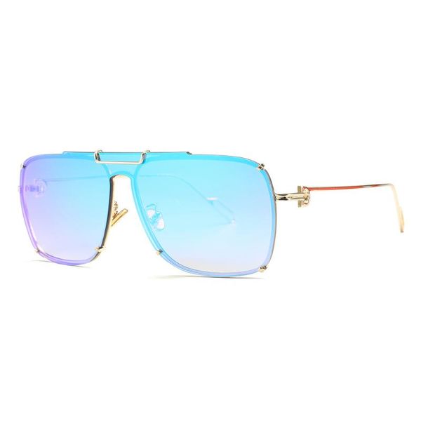 

sunglasses european and american fashion conjoined male lens of, White;black