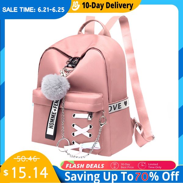 

girl oxford waterproof fashion school backpacks