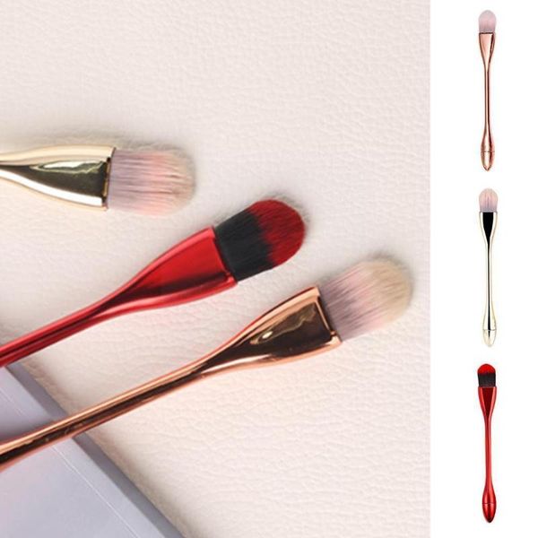 

makeup brushes 1pcs 3 color professional seamless soft foundation long design concealer handle slim-waist beauty brush r4g3