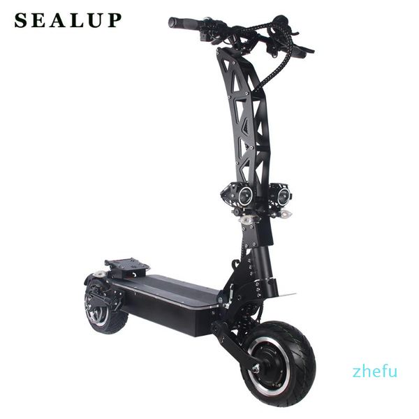 Outras scooters Sport 72V / 7000W Motores duplos 11 polegadas Rode pneu para adulto dobrável elétrico scooter