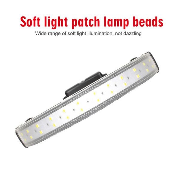 

elastic headband waterproof ultra low profile 3 power settings running led headlamp broadbeam abs portable 350 lumens hiking headlamps