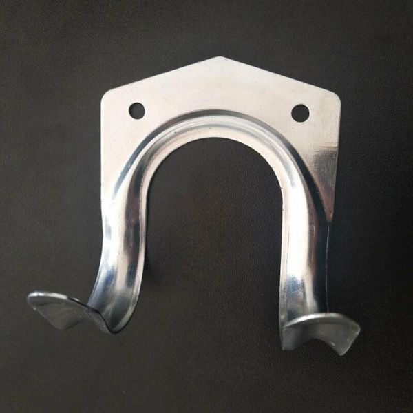 

hooks & rails 10 pcs metal tool storage wall hook double hanger holder hanging garden garage el