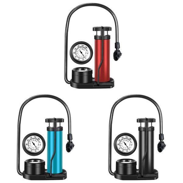 

bike pumps mini pump foot road portable air bicycle compressor mtb pedal tire inflator high pressure