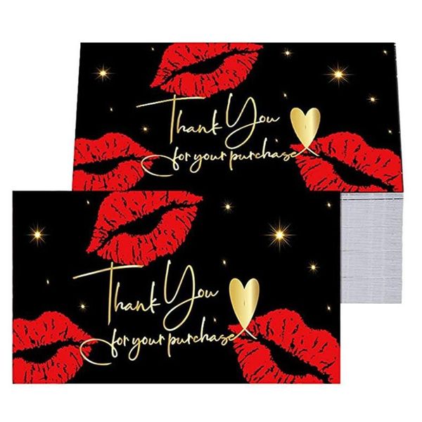 

gift wrap 95 1 pack 50pcs thank you for supporting small business card thanks greeting appreciation cardstock sellers