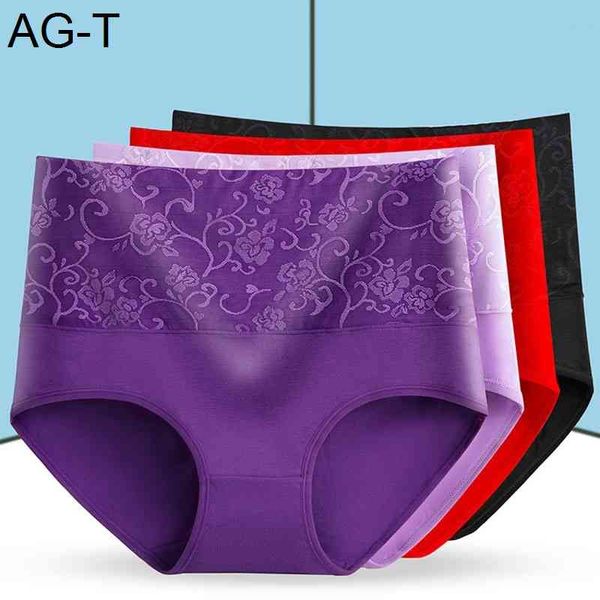 

5xl underwear women's panties high rise cotton briefs plus size calcinhas transparent seamless shorts underpant girls boxer, Black;pink