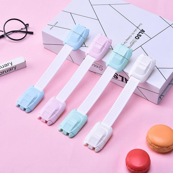 

1pc 5 colors car enhanced model children's multi-function drawer lengthen lock anti-pinch baby safety for care carriers, slings & backp