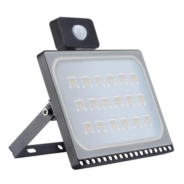 

ultrathin motion sensor led flood light 100w 220v ip65 waterproof floodlights spotlight outdoor lighting
