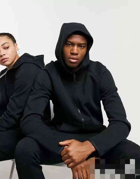 

men's tracksuits designers two-pieces tracksuits mens jogger fashion basketball running set ykk zipper soft fabric classic stitching de, Gray