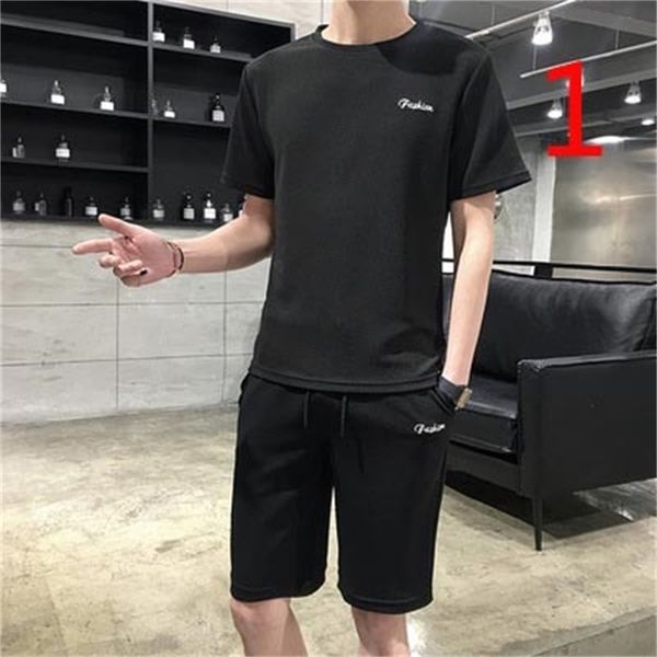 

korean version of the trend ice silk half-sleeved shirt summer slim bottoming 210420, White;black
