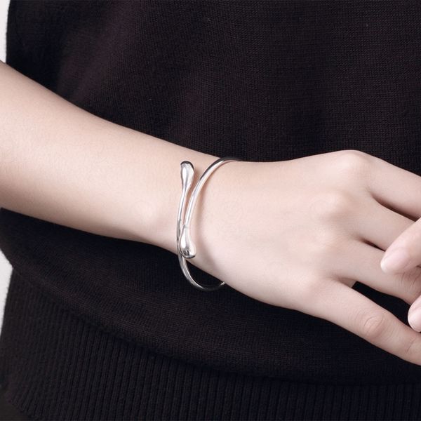 

2020 simple new jewelry silver plated fashion jewelry round heads bracelets&banglewholesale jewelrydio chan contact
