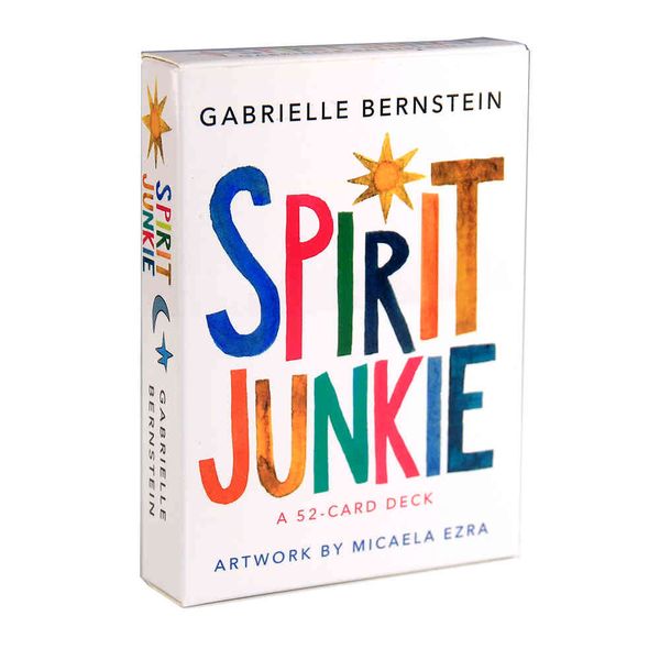 

spirit junkie s tarot deck divination with pdf guidebook board for party game card